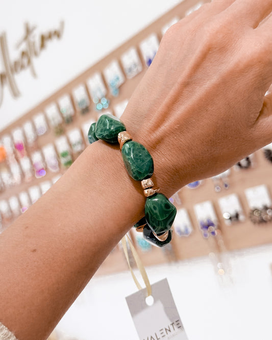 Pulsera Verde Oscuro BP-81