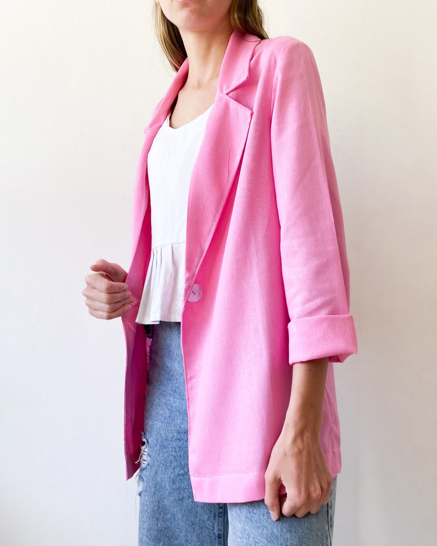 Blazer Florence Rosa