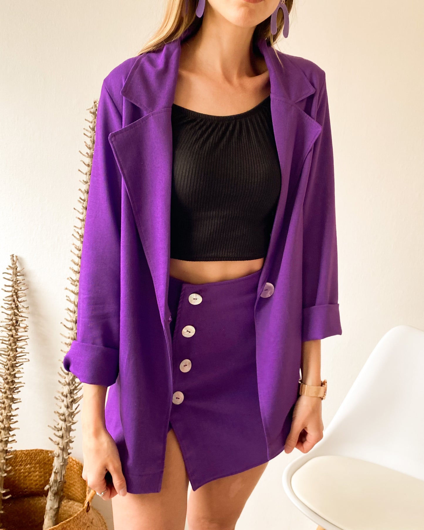 Blazer Florence Violeta